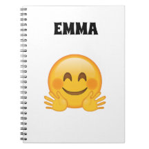 Emma- Personlig Emoji-anteckningsbok 