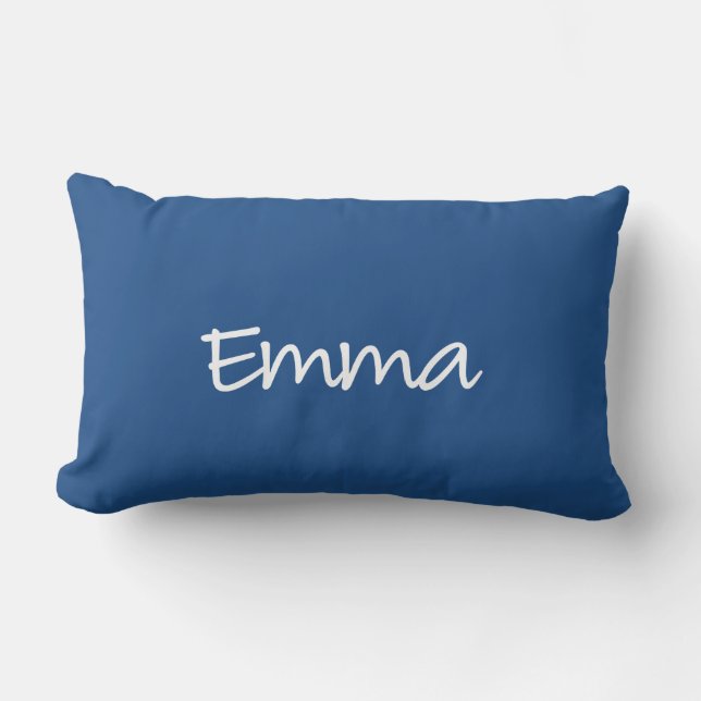 Emma Pillow - Modern skrift Lumbarkudde (Framsida)