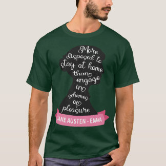 Emma Quote IVAusten Silhouette T Shirt