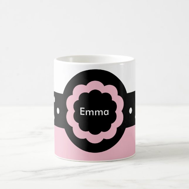 Emma Rosa och White Doted Mugg : 369 (Center)
