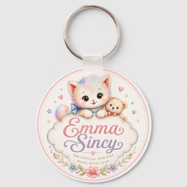 Emma Sincy Logonyckelring Nyckelring (Framsida)