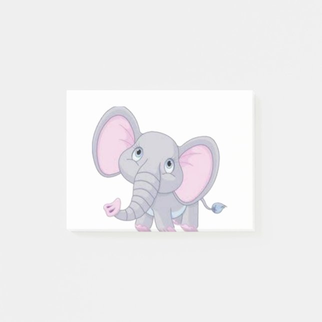 Emma The Elephant Post-it Block (Framsida)