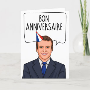 EMMANEUL MACRON: Bon Anniversaire Kort