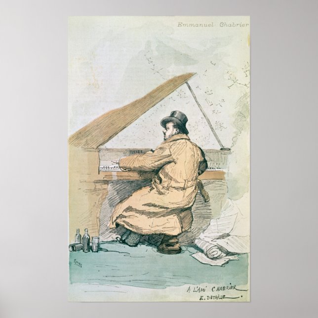Emmanuel Chabrier Poster (Framsidan)