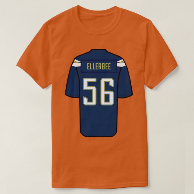 Emmanuel Ellerbee Jersey T Shirt (Design framsida)