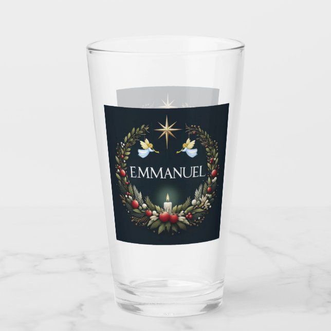 Emmanuel jul änglar glaskopp (Framsida)