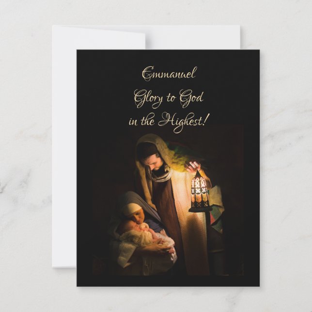 Emmanuel Julkort (Framsida)