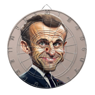 Emmanuel Macron Dartboard Darttavla