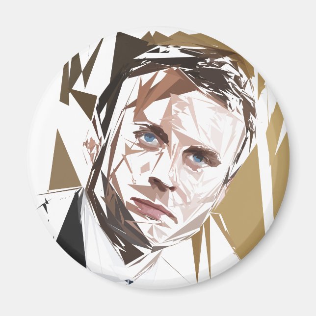 Emmanuel Macron Magnet (Framsidan)