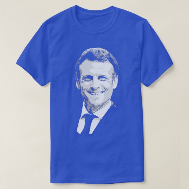Emmanuel Macron T Shirt (Design framsida)