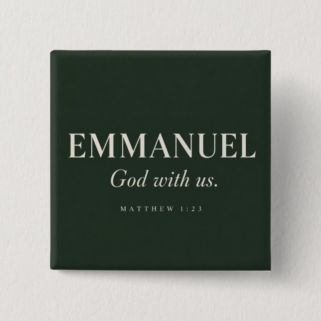 EMMANUEL | Matteus 1:23 | Jul Knapp (Framsida)