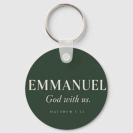 EMMANUEL | Matteus 1:23 | Jul Nyckelring