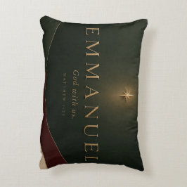 EMMANUEL | Matteus 1:23 Kristna Prydnadskudde