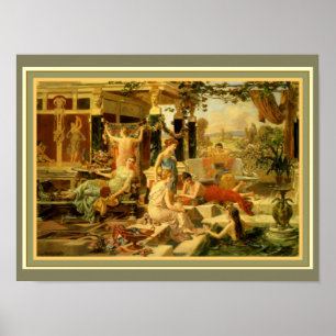 Emmanuel Oberhauser ’Roman Bath’ 12 x 16 Poster