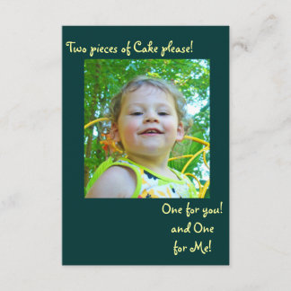 Emmas 2nd bday inbjudan #2