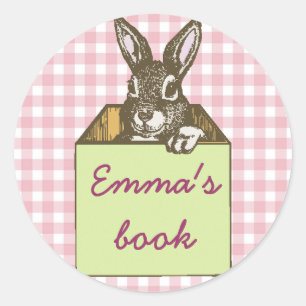 Emma's bok runt klistermärke