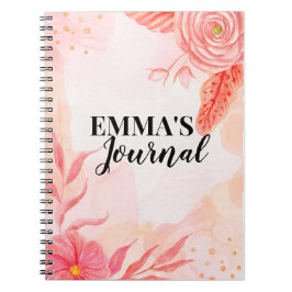 Emma's Journal Anpassade Anteckningsbok
