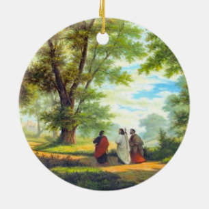 Emmaus-gåvor Julgransprydnad Keramik