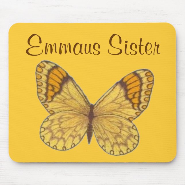 Emmaus syster Mousepad Musmatta (Framsidan)