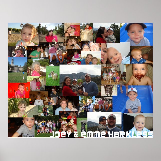 Emme & Joey Harkless Poster (Framsidan)