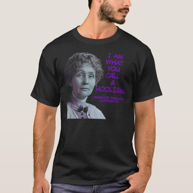 Emmeline Pankhurst - Suffragette Classic T-Shirt (Framsida)
