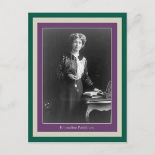 Emmeline Pankhurst Vykort