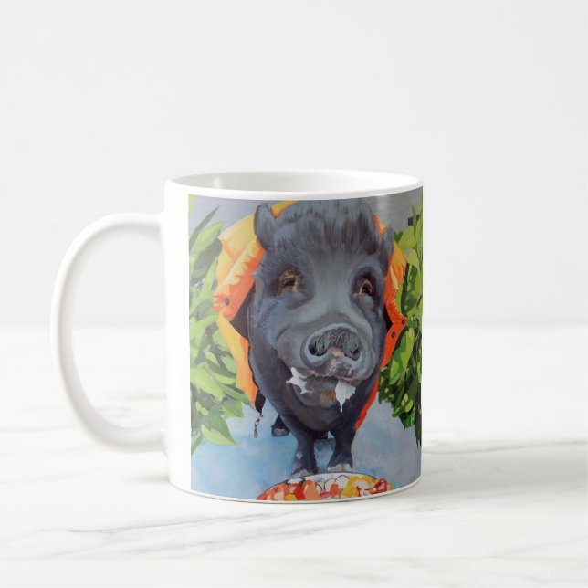 Emmett stadsgrismuggen kaffemugg (Vänster)