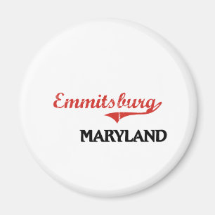 Emmitsburg Maryland stadsklassiker Magnet