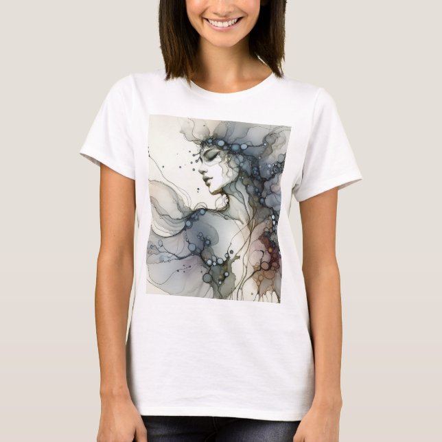 Emmoted Canvas: Wearable Art for Women tshirt T Shirt (Framsida)