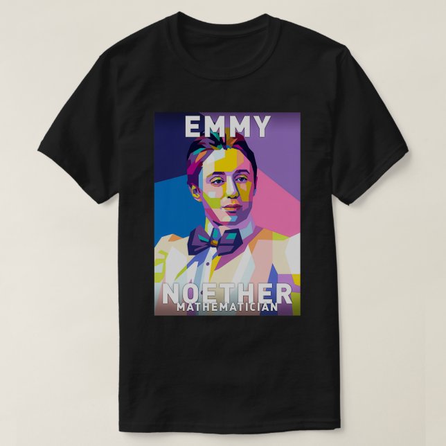 Emmy noether t shirt (Design framsida)