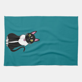 Emmy smokingkatten kökshandduk
