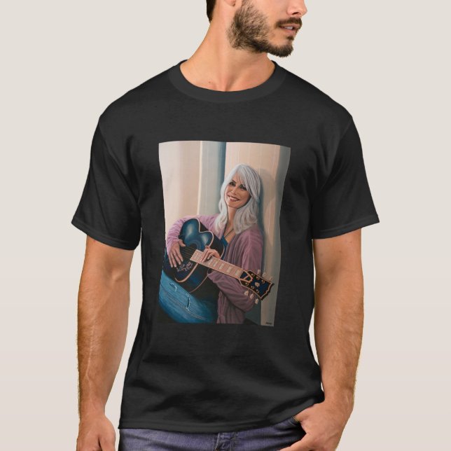Emmylou Harris Painting T Shirt (Framsida)