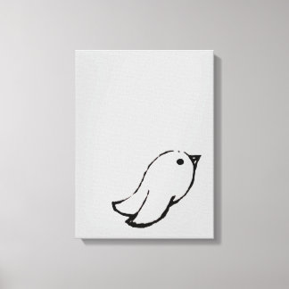 Emo Bird Canvastryck