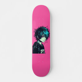 Emo Boy Mini Skateboard Bräda 18,5 Cm