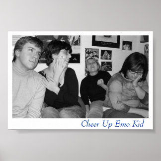 Emo Boy Poster
