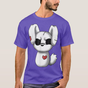Emo Chibi - Kawaii Påsk Goth Emo Bunny T Shirt