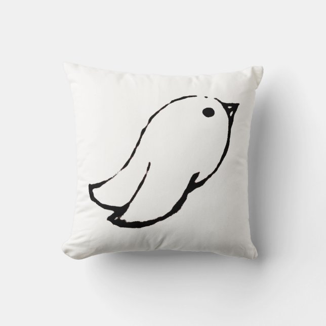 Emo fågel kudde (Framsida)
