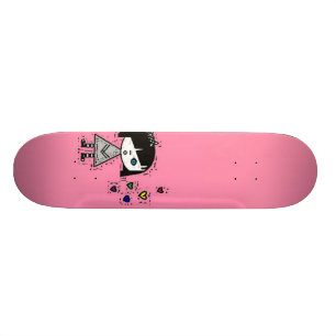 emo flicka skateboard bräda 20 cm