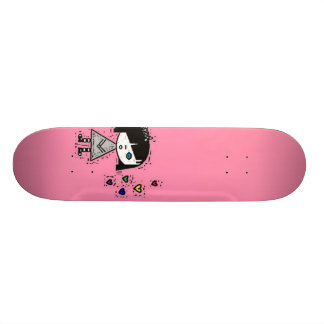 emo flicka skateboard bräda 20 cm