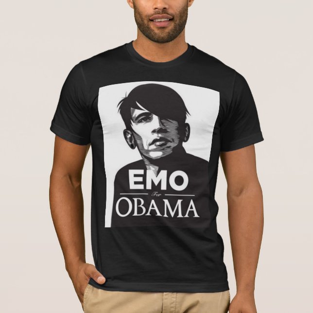 Emo for Obama Tee (Framsida)