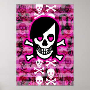 Emo Girl Älskare Poster