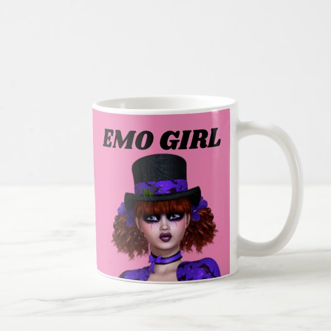 EMO GIRL GOTH KAFFE KOPPAR (Höger)