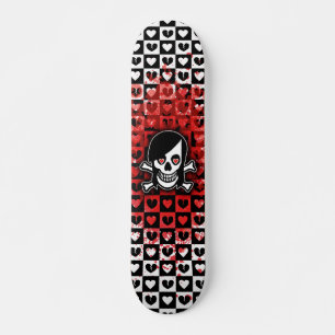 Emo Girl Skateboard Bräda 20 Cm
