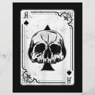 Emo gotiic and Punk Ace of Spades Poker Game Reklamblad