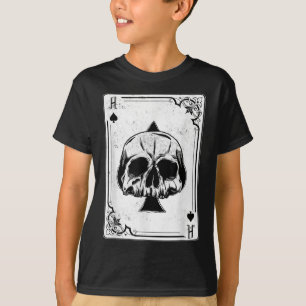 Emo gotiic and Punk Ace of Spades Poker Game T Shirt