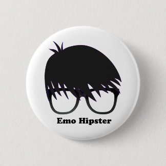 Emo Hipster Knapp