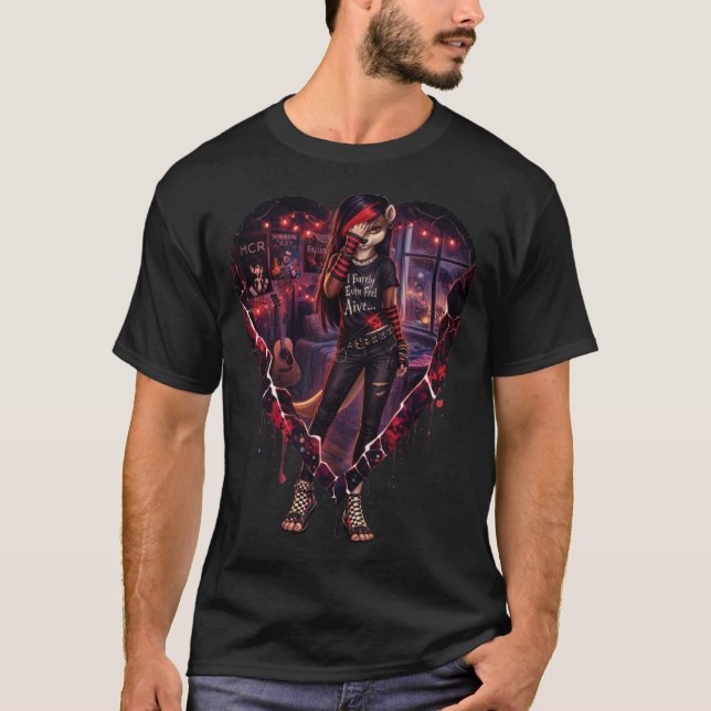 emo iller t shirt (Framsida)