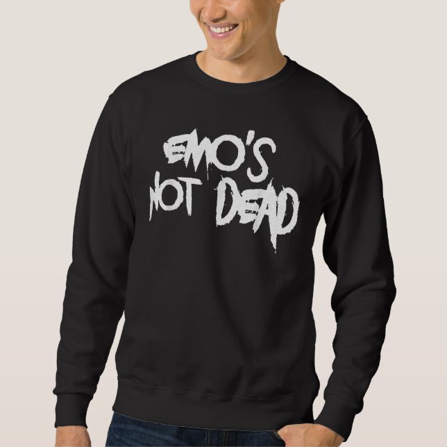 Emo Is Not Dead Essential Classic 1 Lång Ärmad Tröja (Framsida)