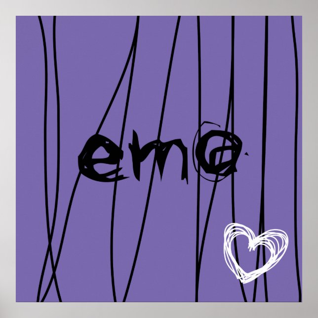 emo kärlek 1 poster (Framsidan)