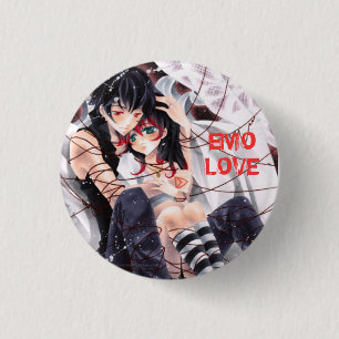 Emo kärlek knapp